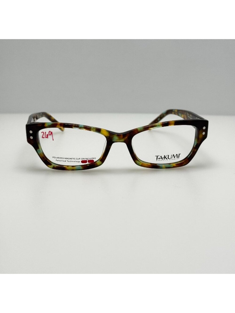 Takumi T9962 60 Eyeglasses Eye Glasses Frames 50-17-140 W/ Clip